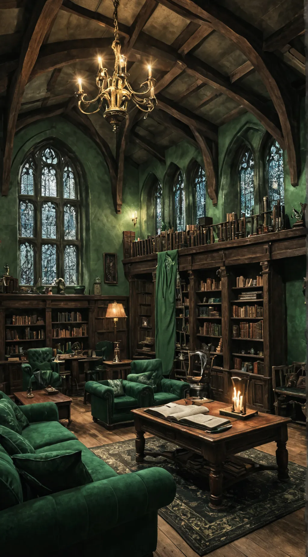 ai character: Slytherin gang background