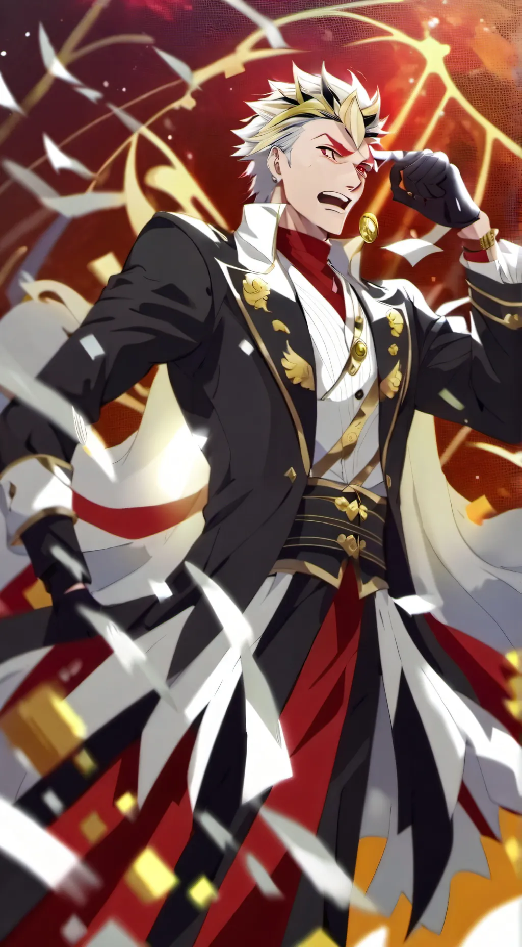ai character: Rengoku background