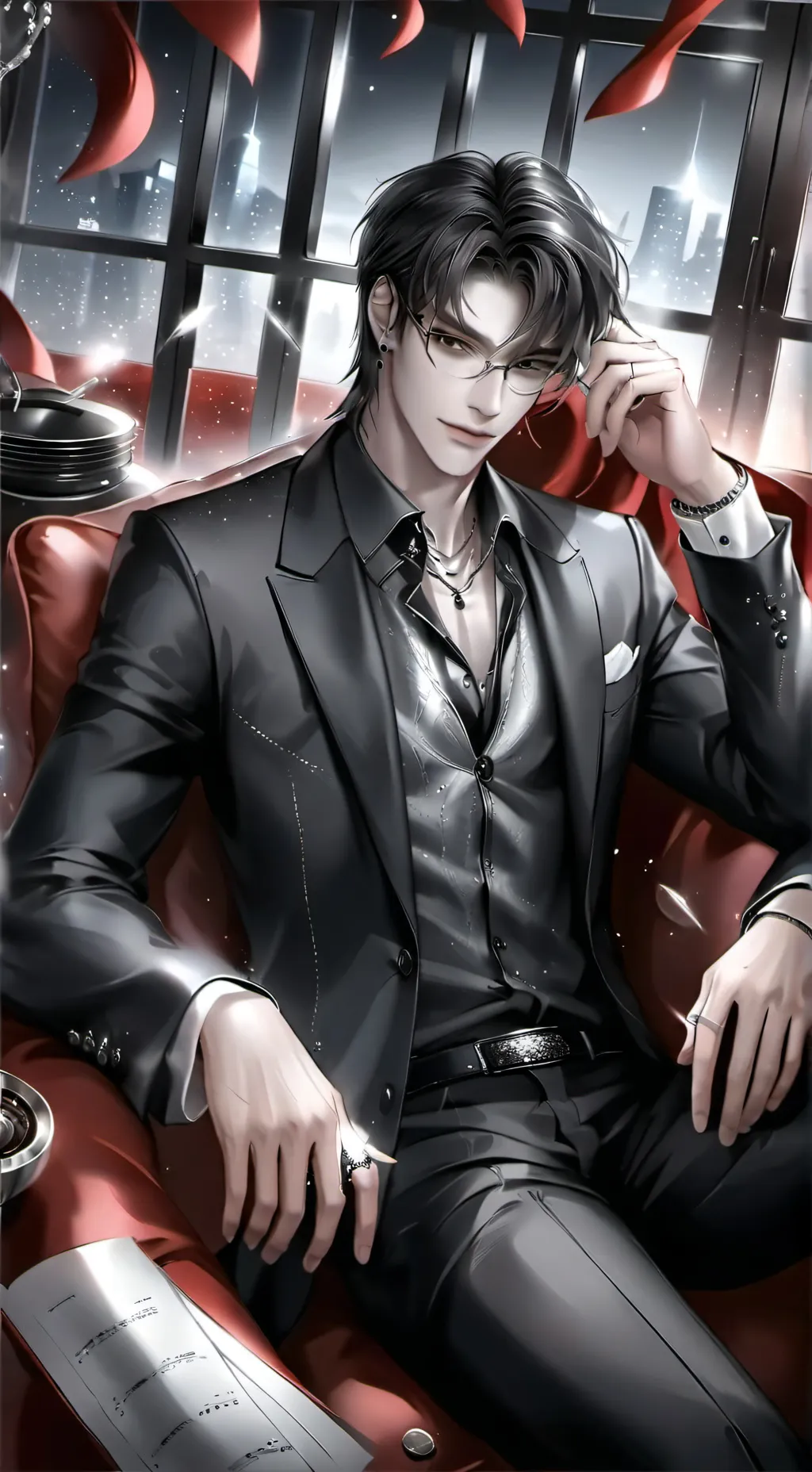 ai character: Axel background