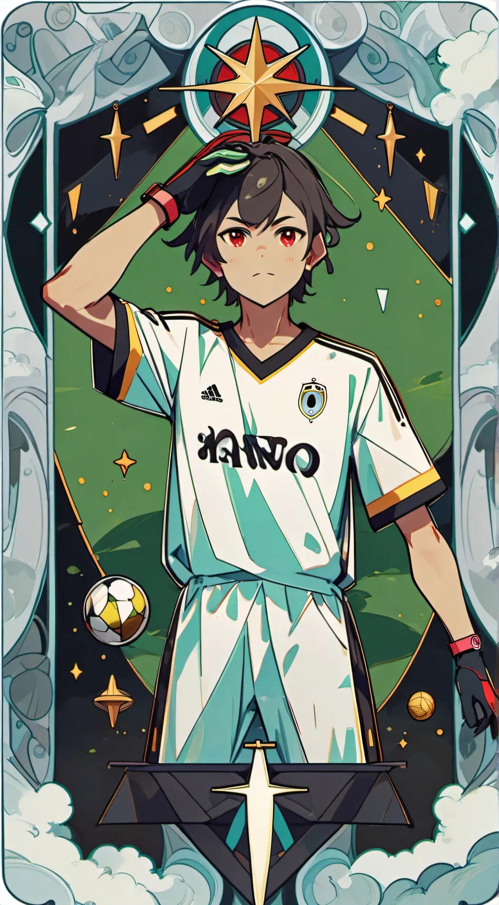 ai character: Chigiri x Otoya background