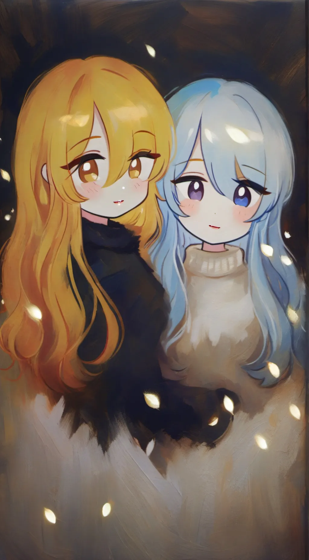 ai character: Julie x lovely background