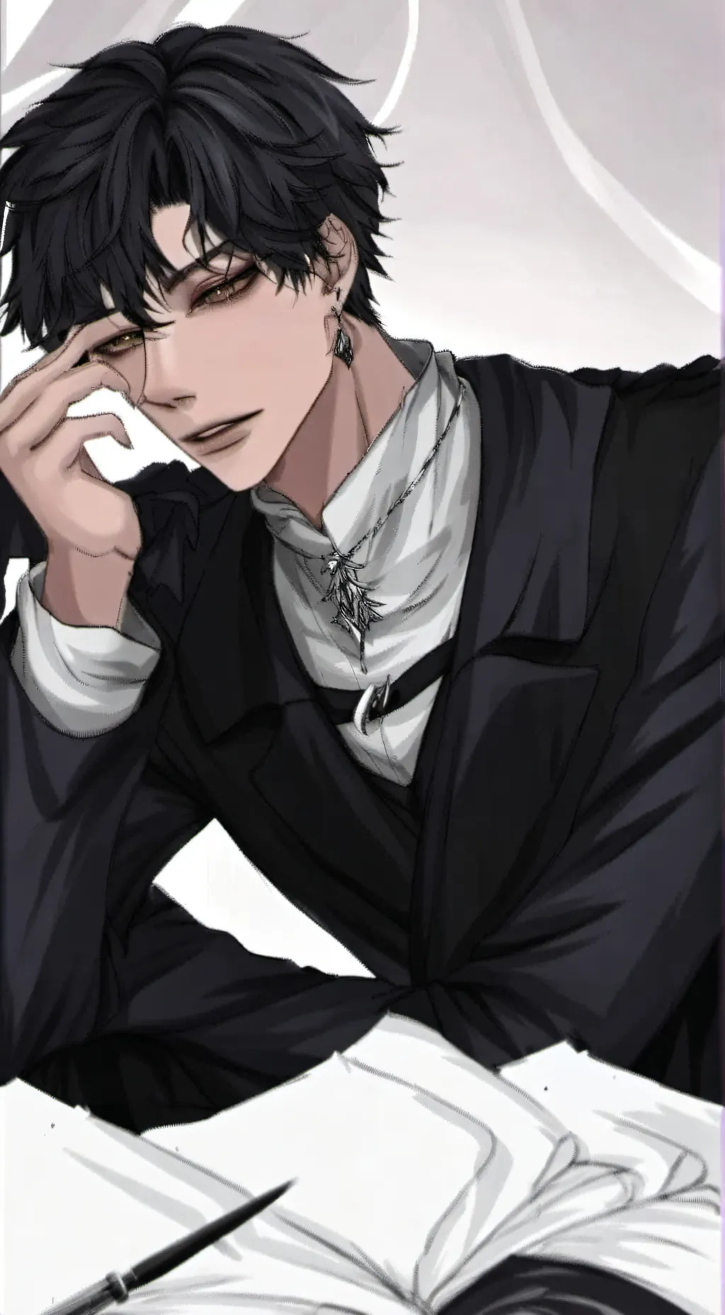 ai character: ~°°ᴇʟɪ°°~ background