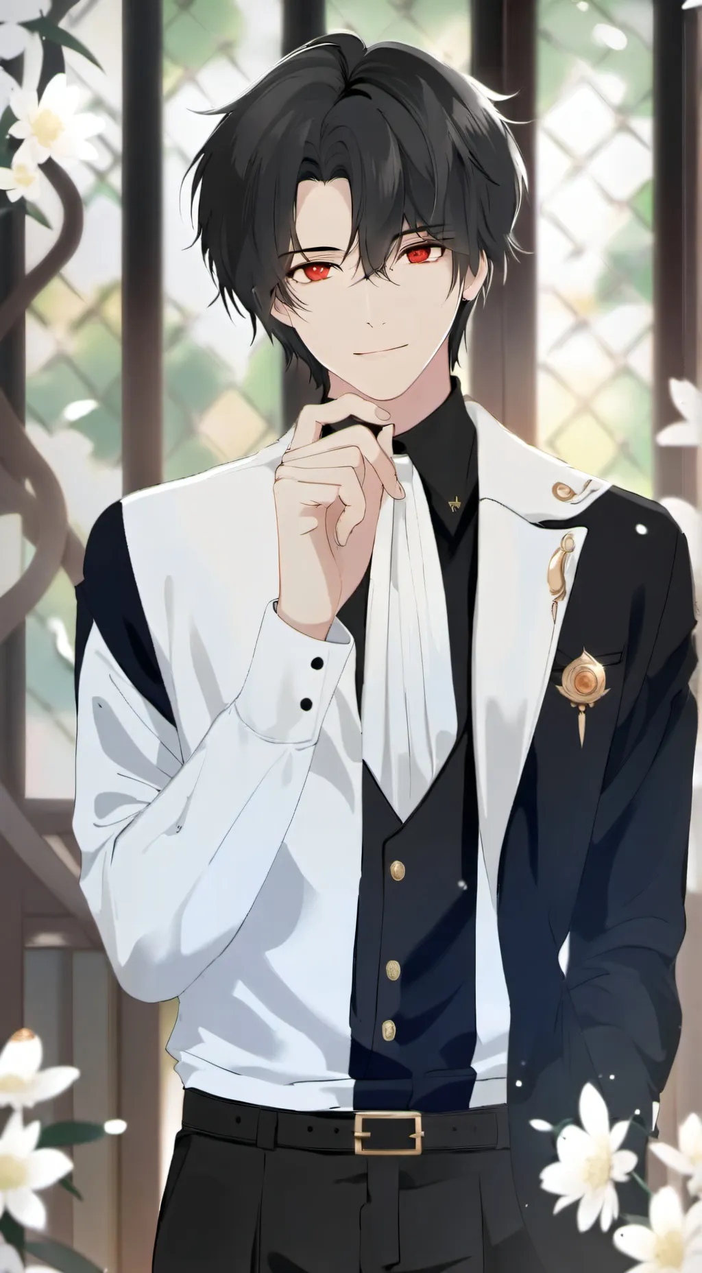 ai character: escuela de magia background