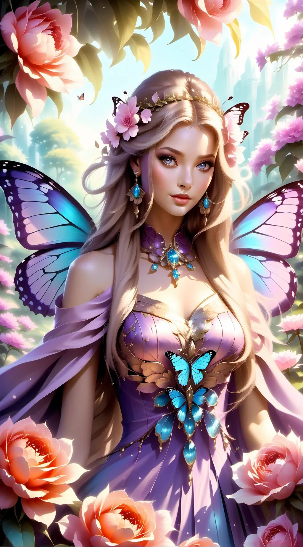 ai character: Evelyn background