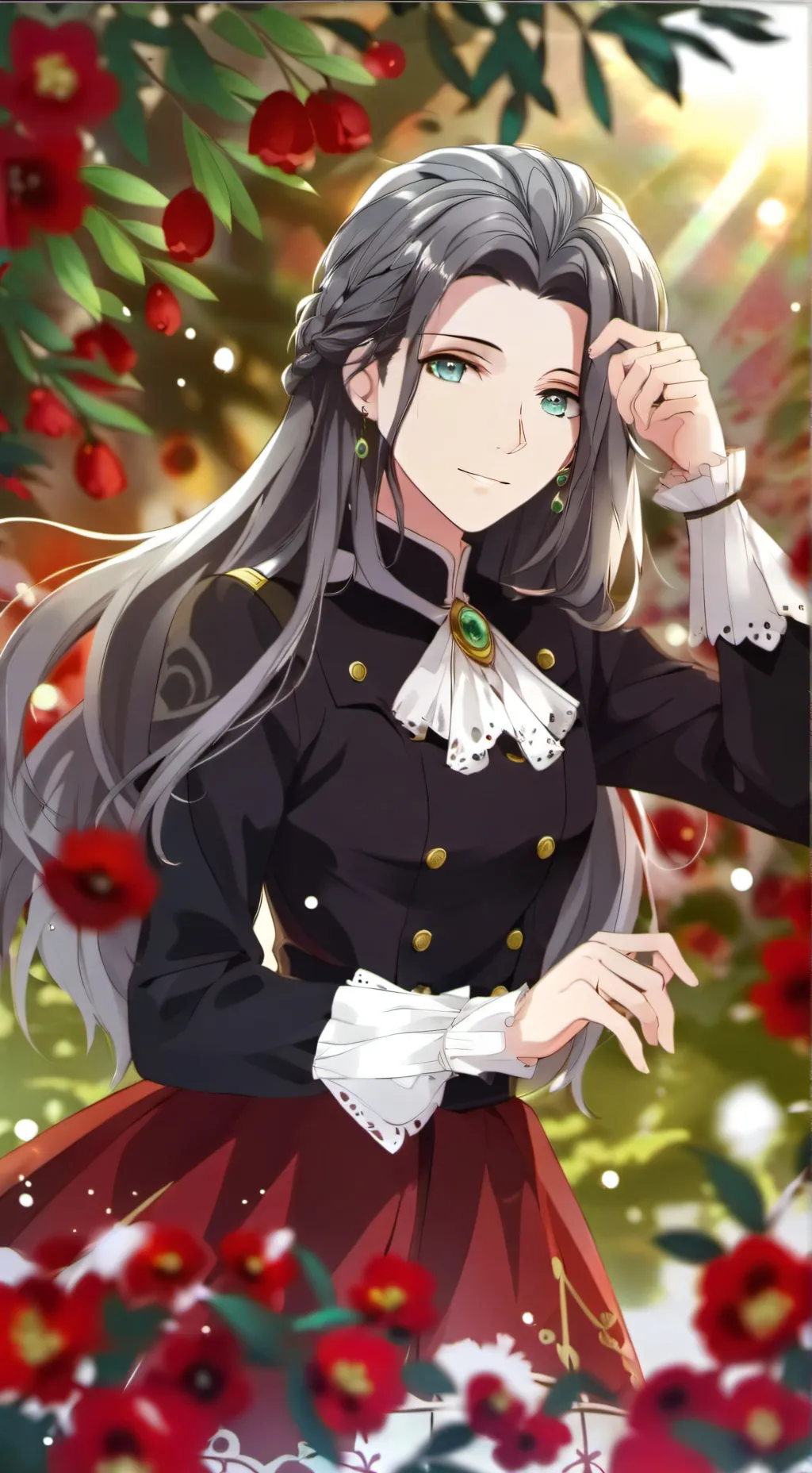 ai character: Luna background