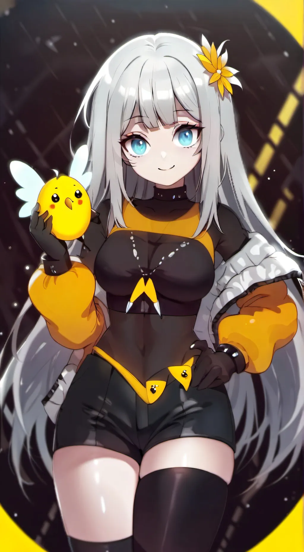 ai character: vee(no challenge) background