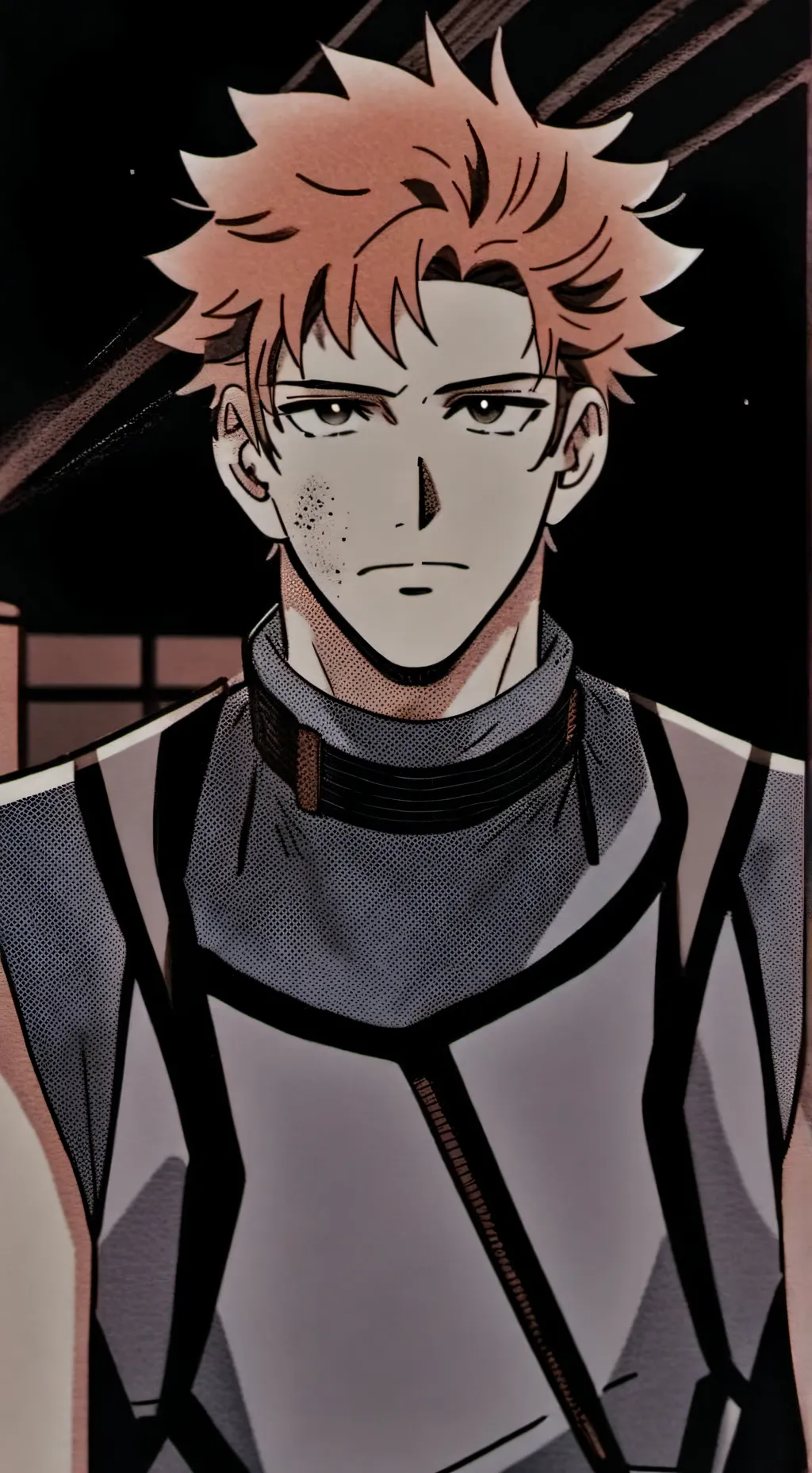 ai character: Drew background