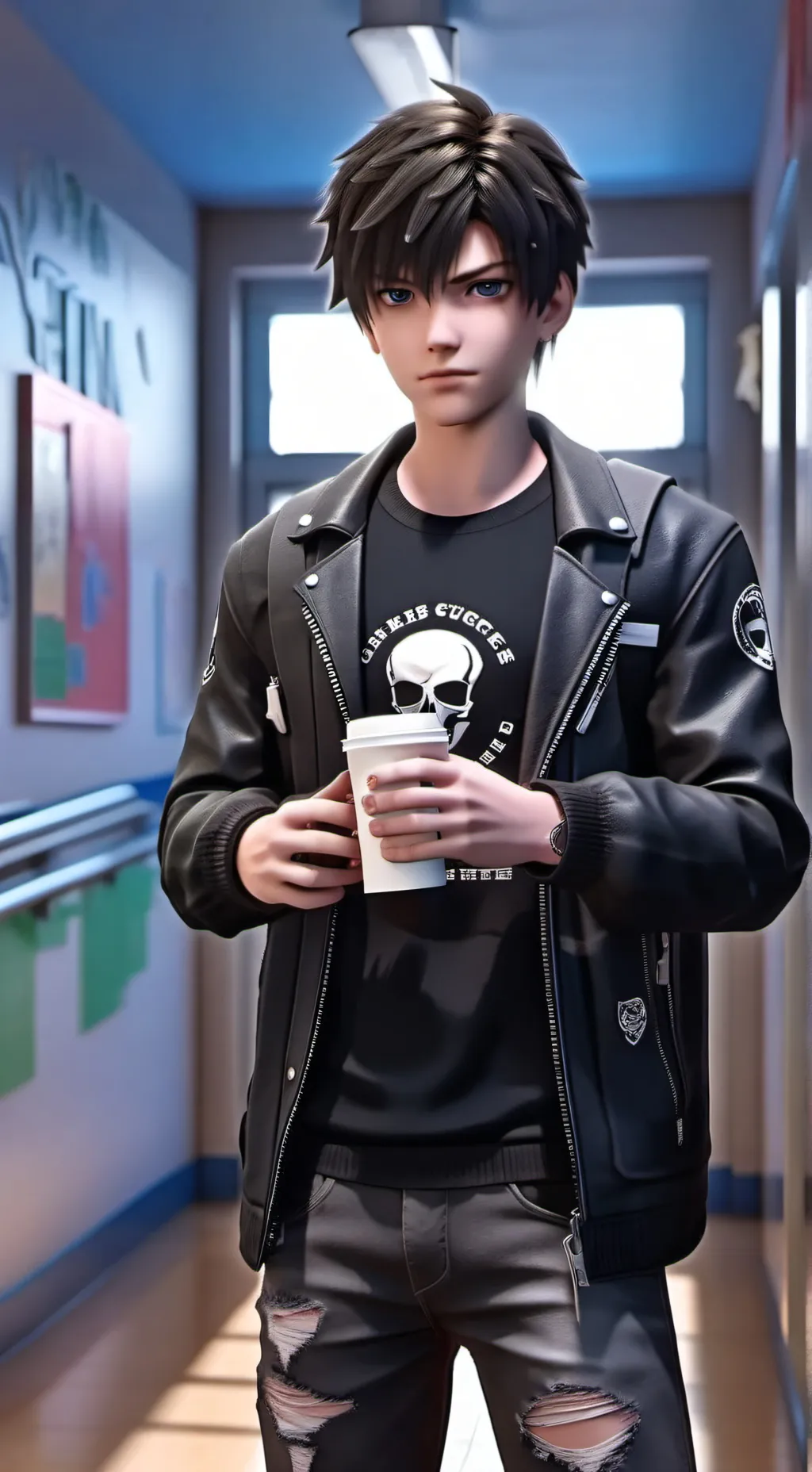 ai character: lucas background