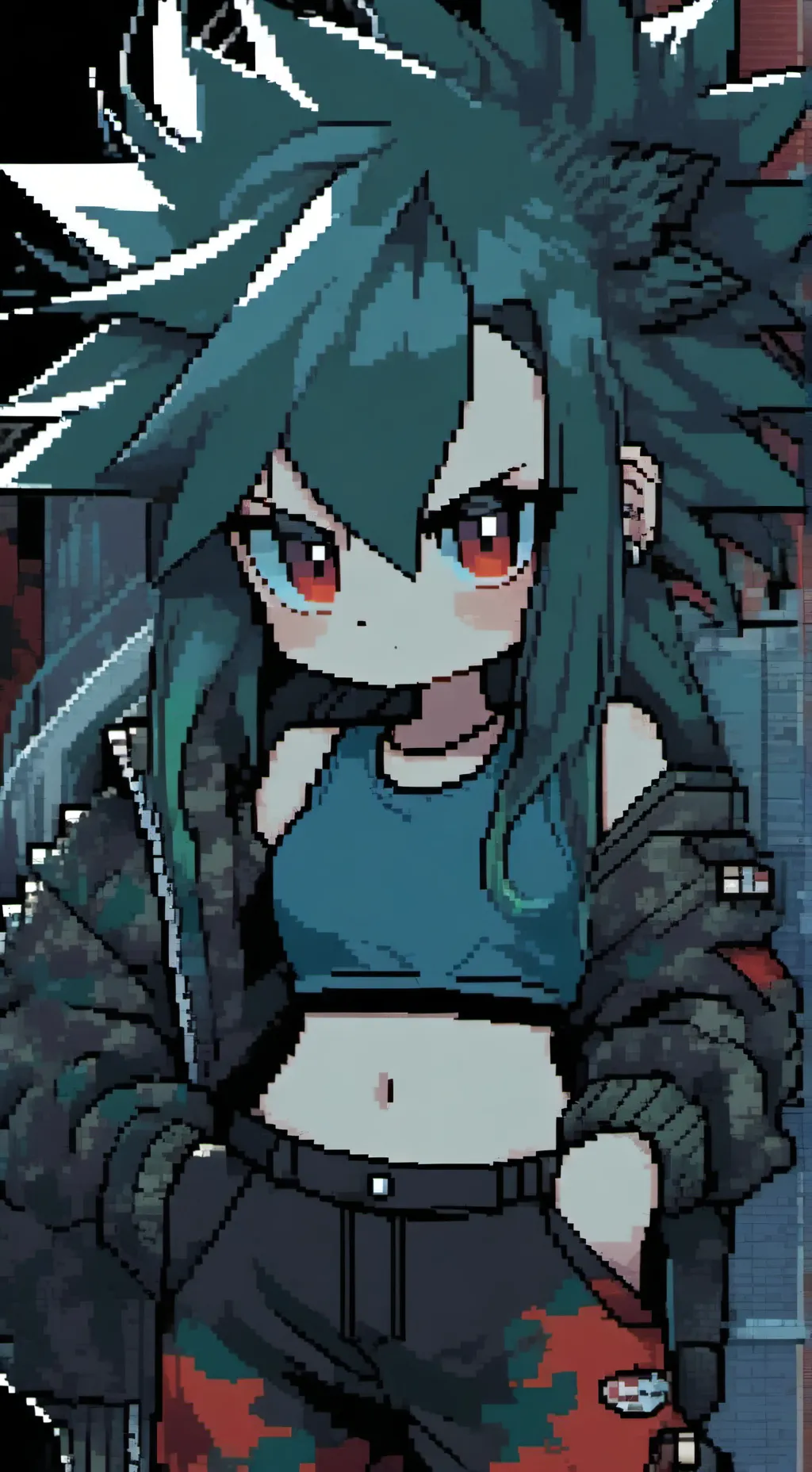 ai character: Shadow & Solo love background