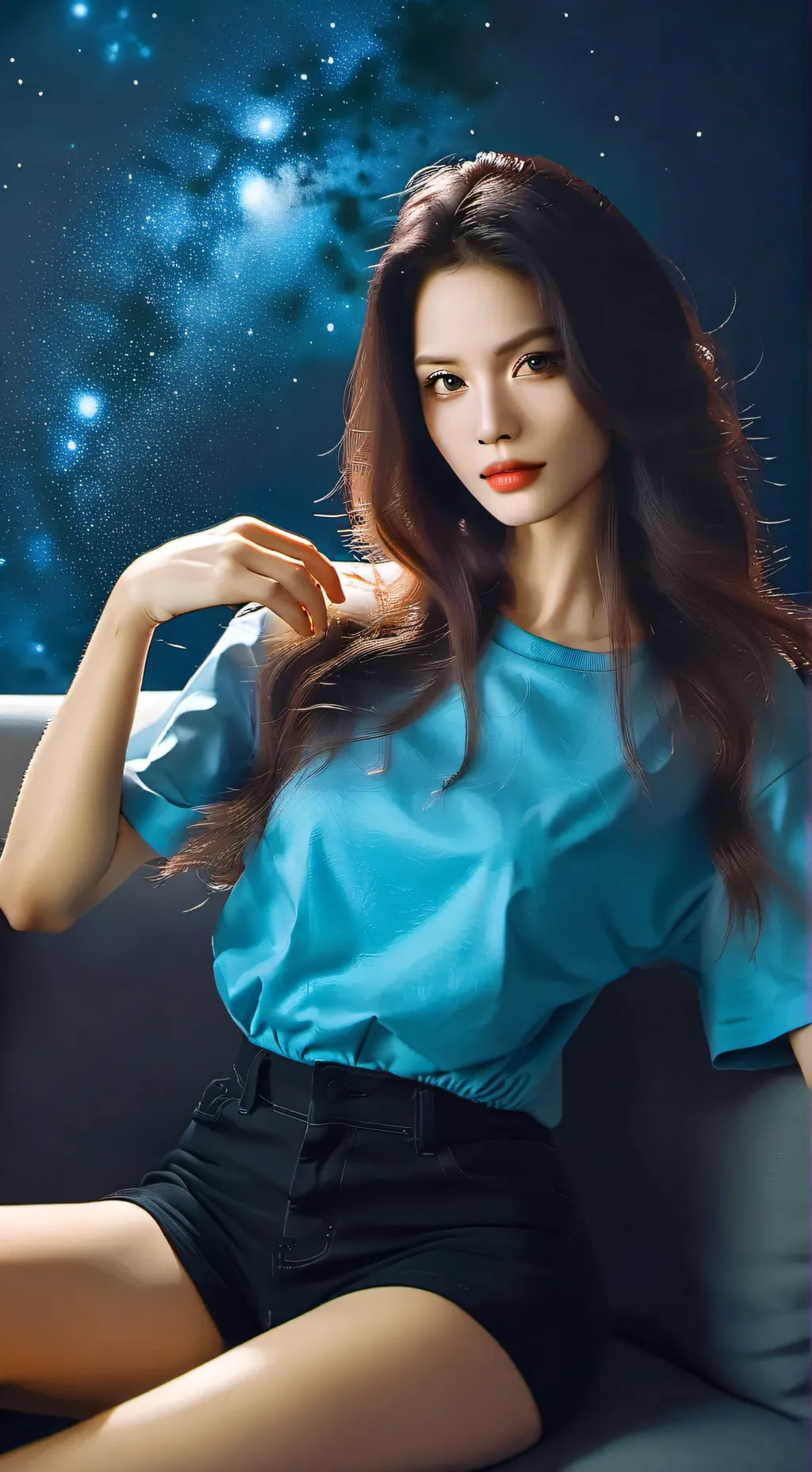 ai character: Nora Blake  background