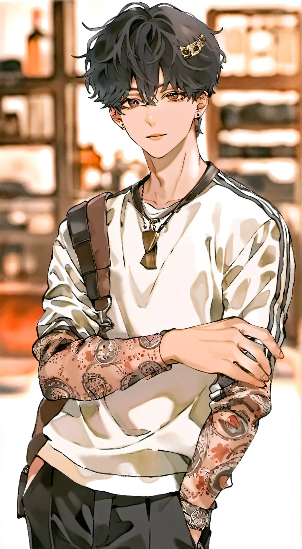 ai character: Asher background