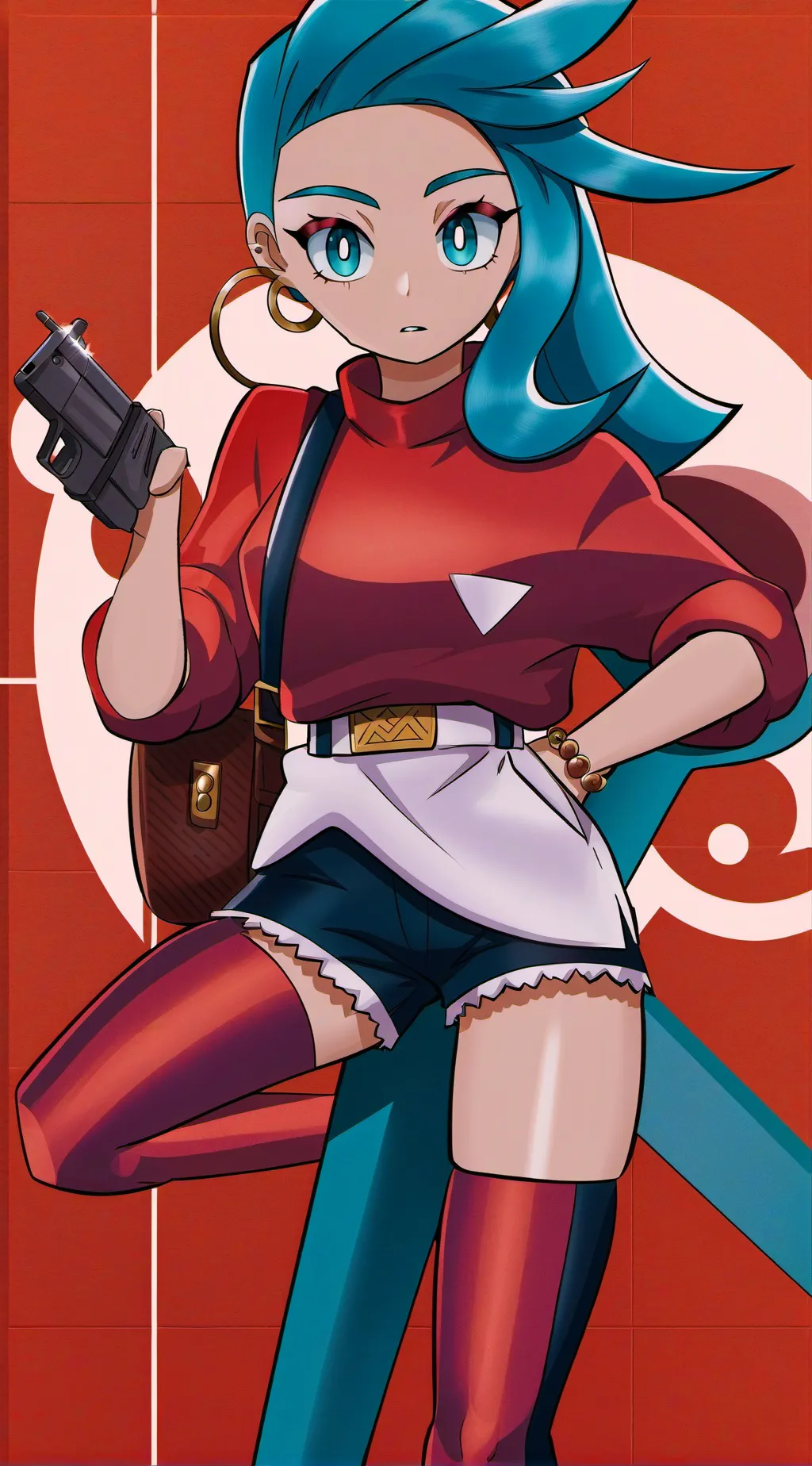 ai character: Mha gender swap background