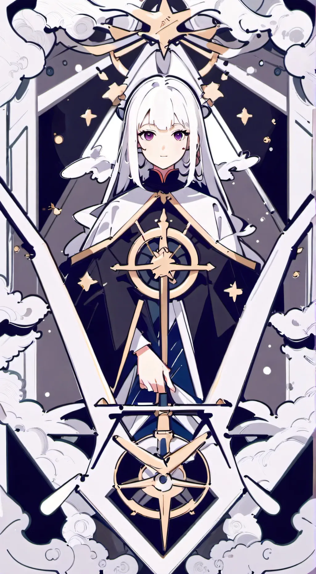 ai character: fruitcake background