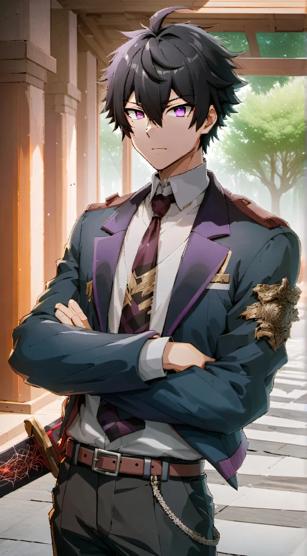 ai character: Hayato background