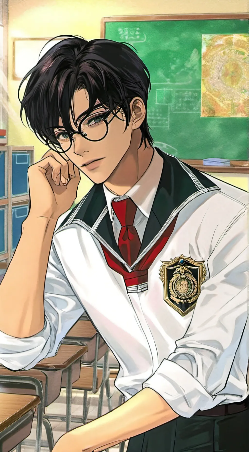 ai character: Mason background