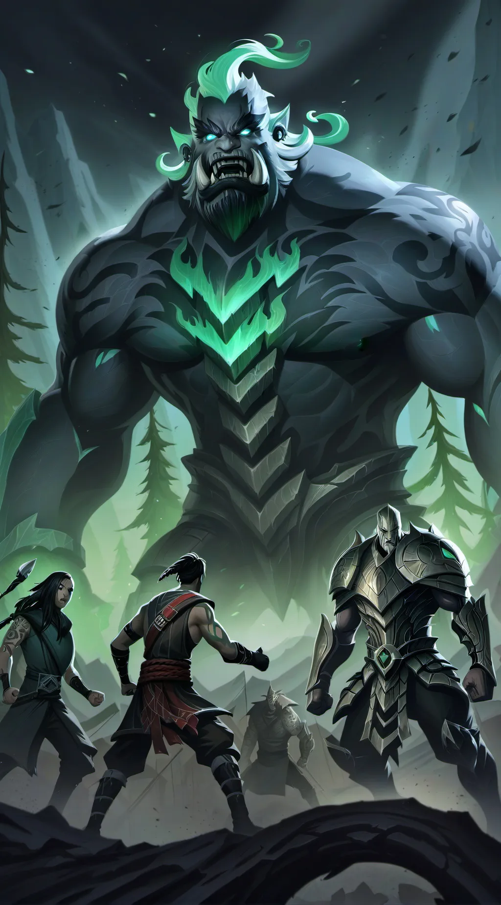 ai character: camp half blood background