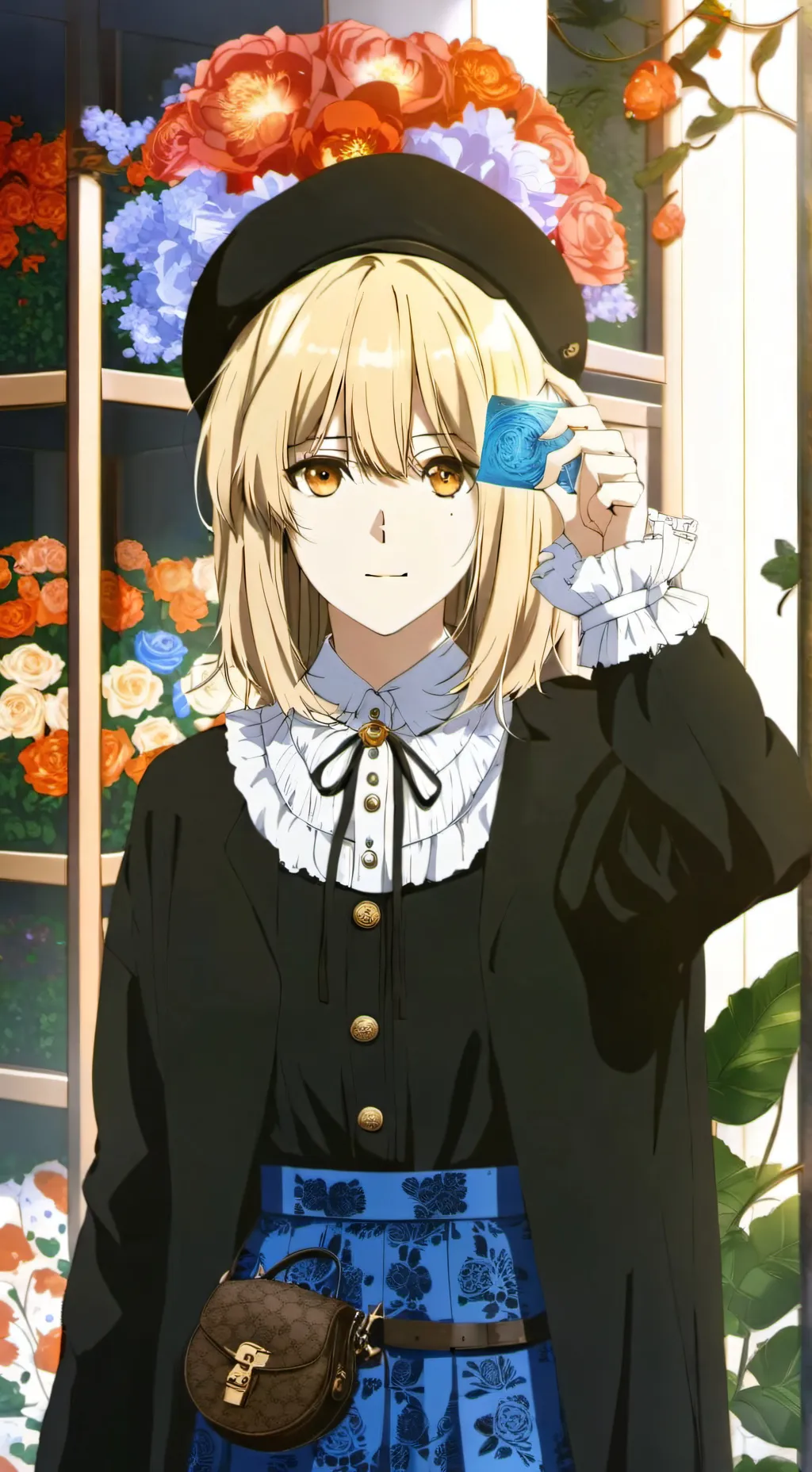 ai character: Aria background