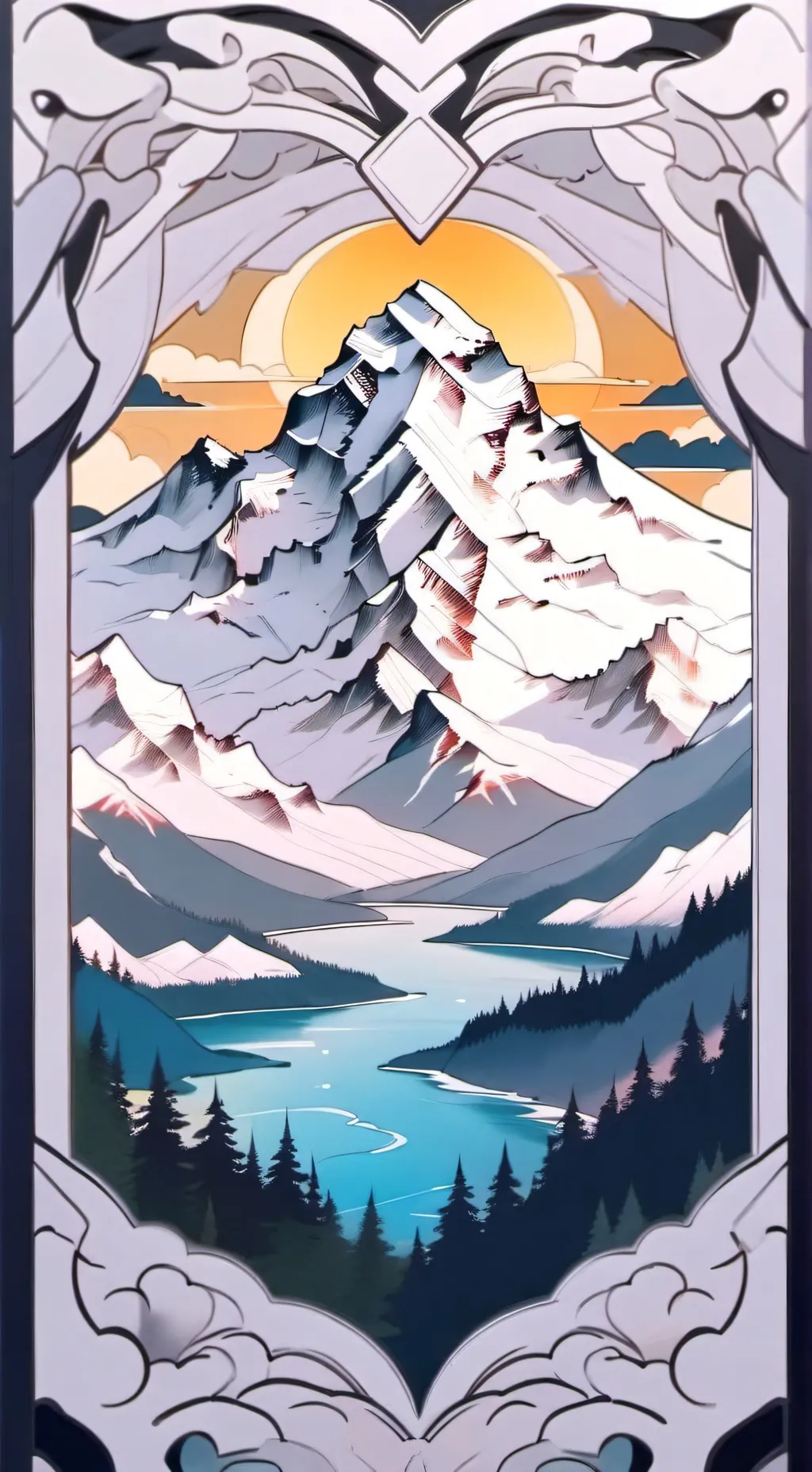 ai character: CH background