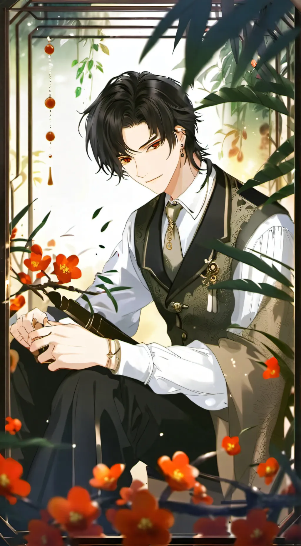 ai character: ★Emago★ background