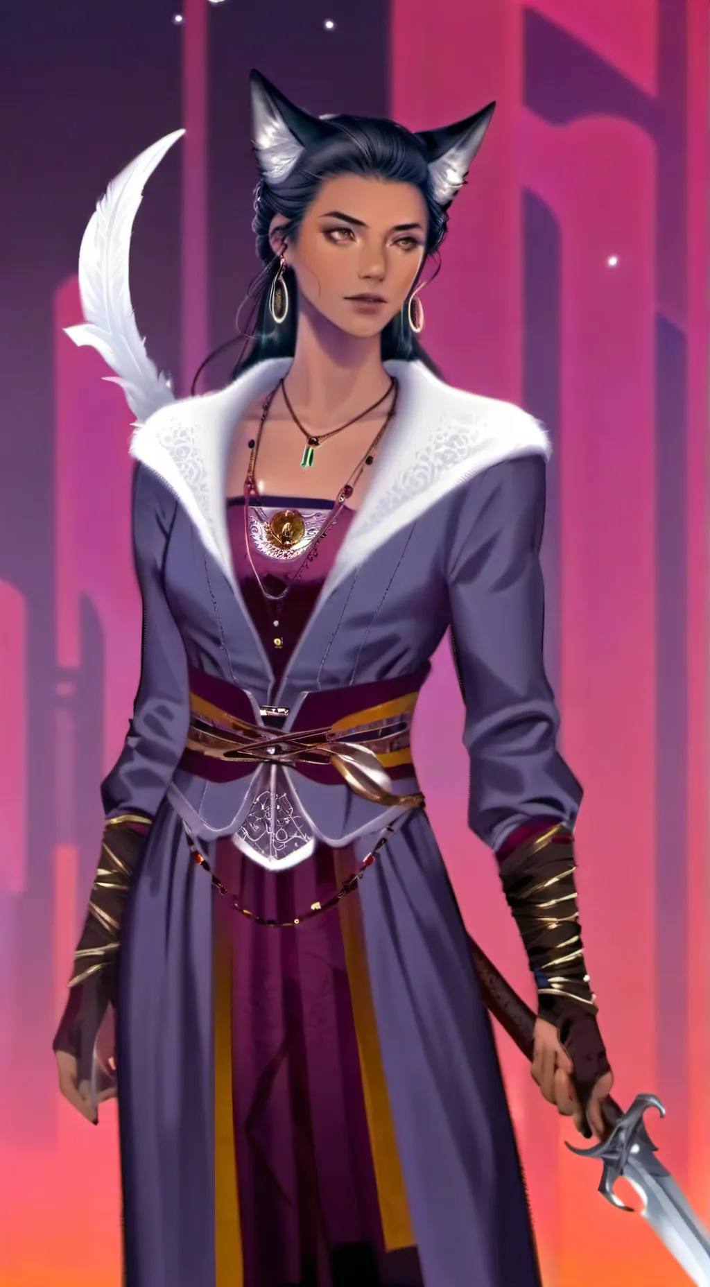 ai character: wolf aphmau background