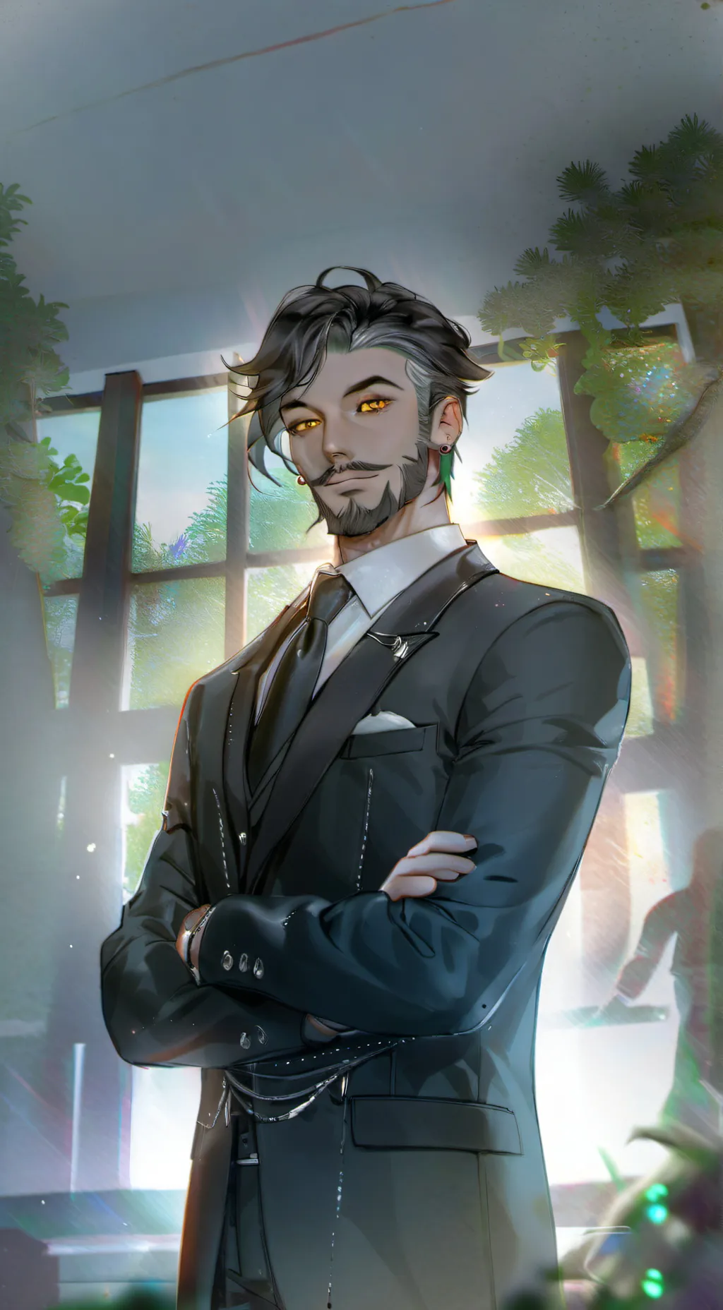 ai character: Henry background