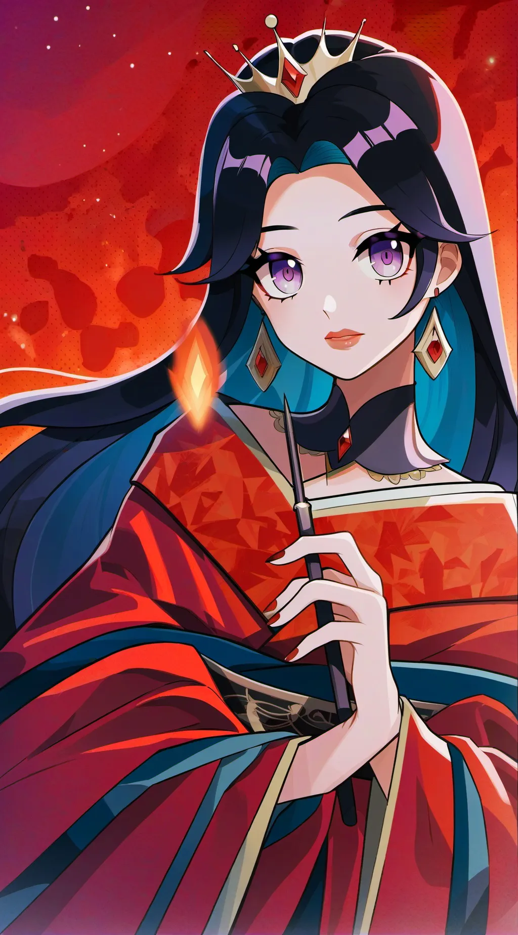 ai character: (Queen) Fionna background