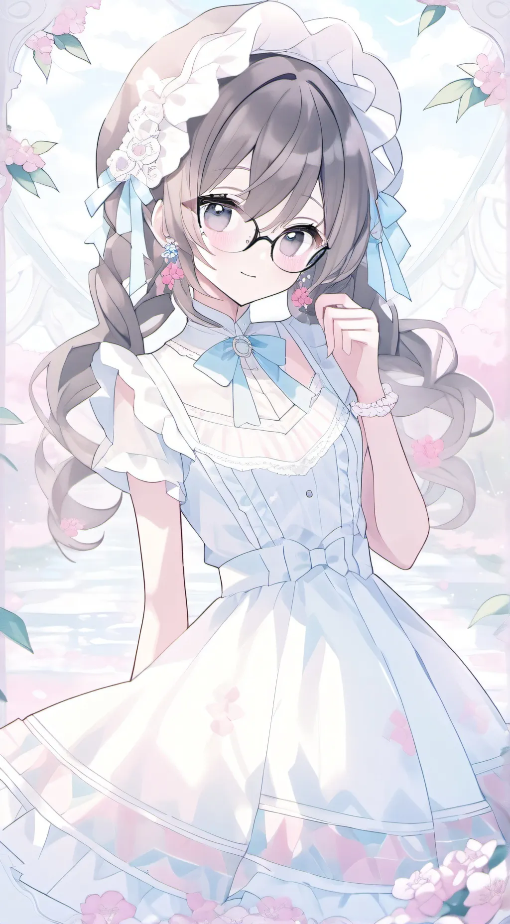 ai character: Kim are married 😁😅 background