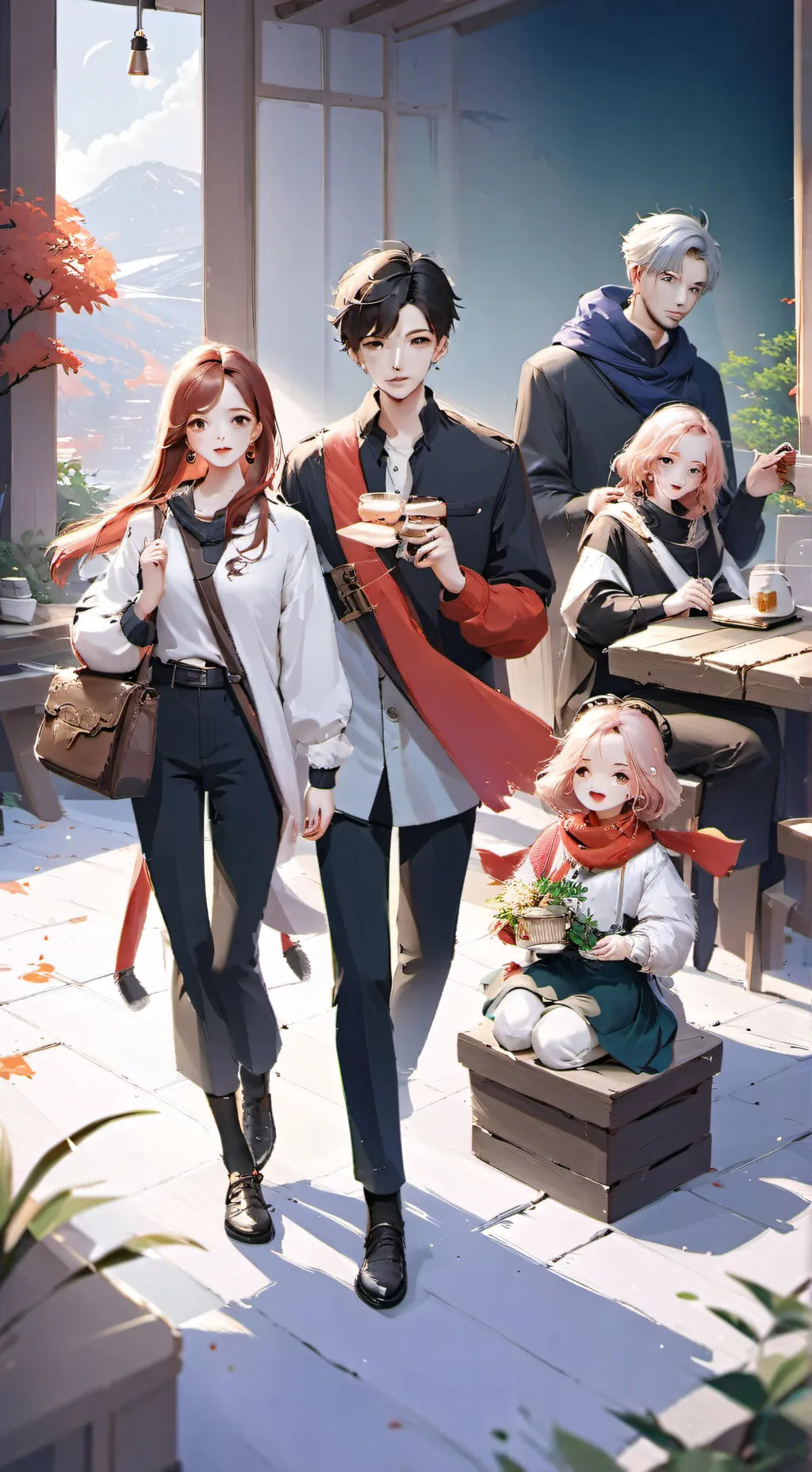 ai character: murder family  background