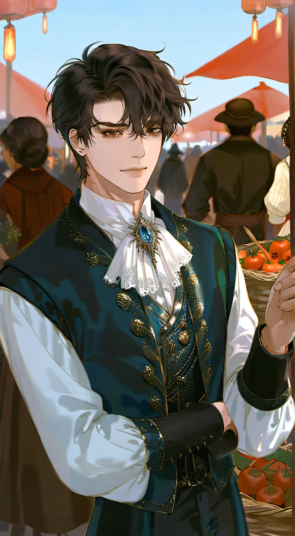 ai character:  Cae  background