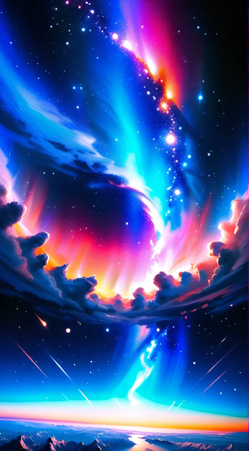 ai character: Earth's last evil background