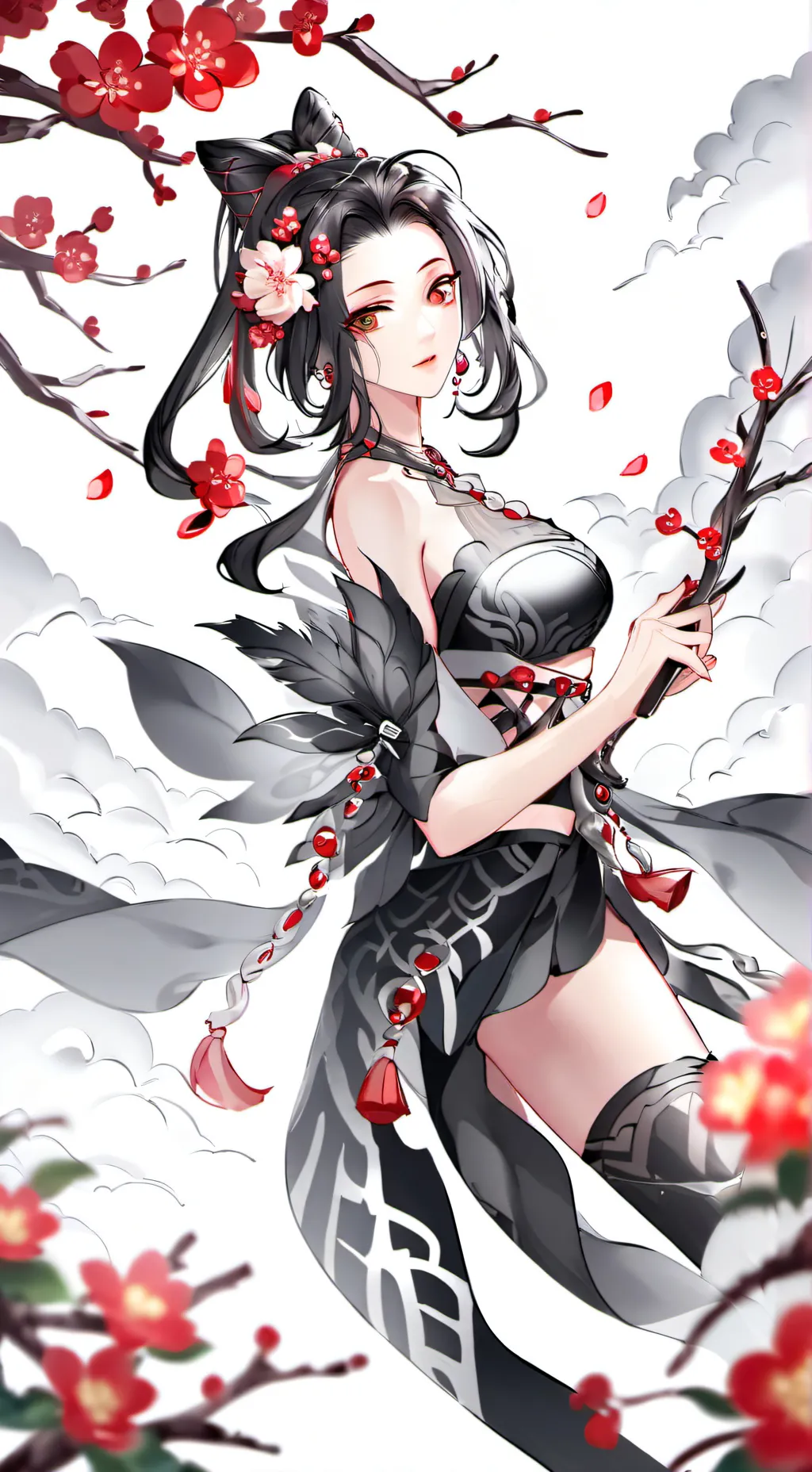 ai character: luna background