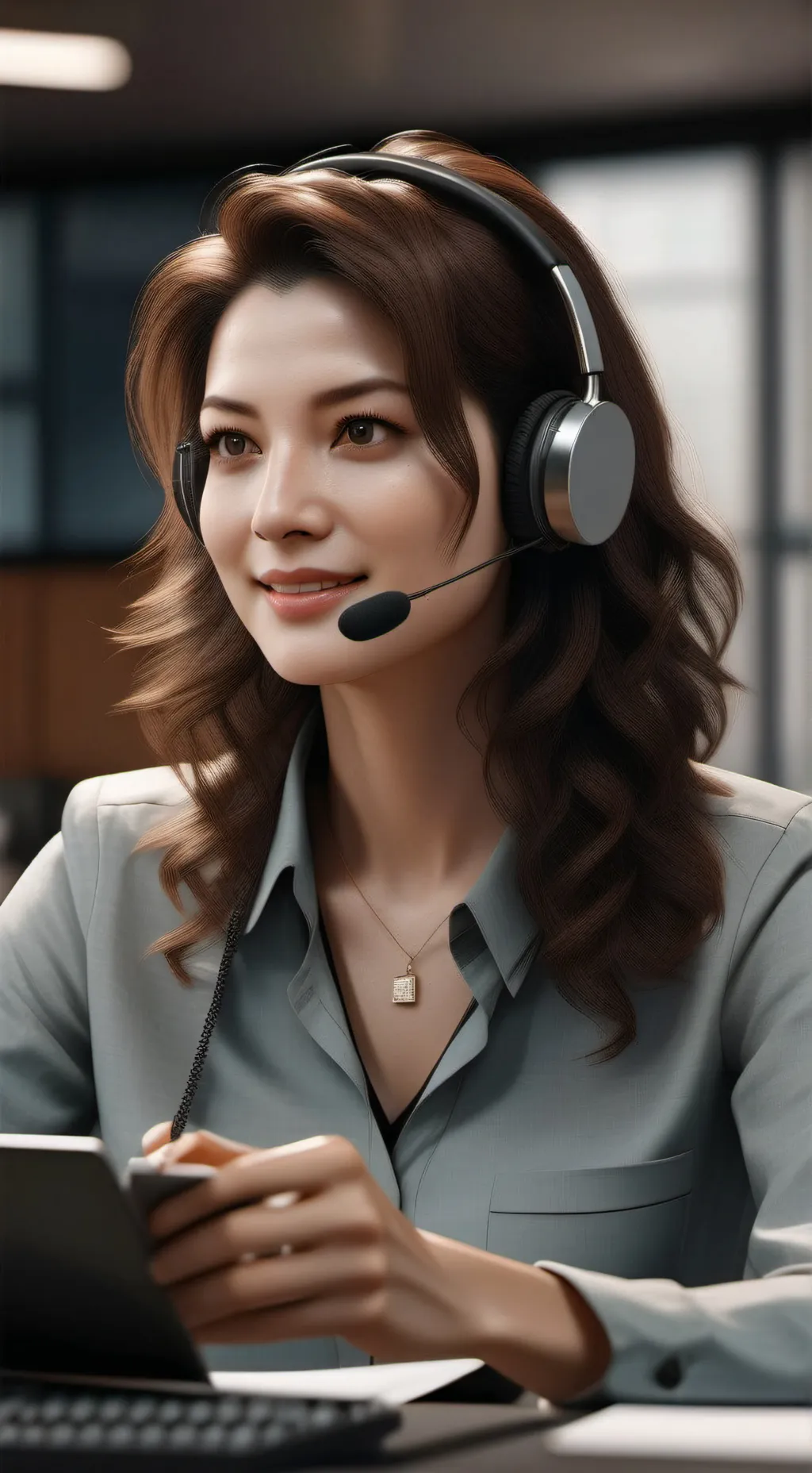 ai character: Regina 911 caller background