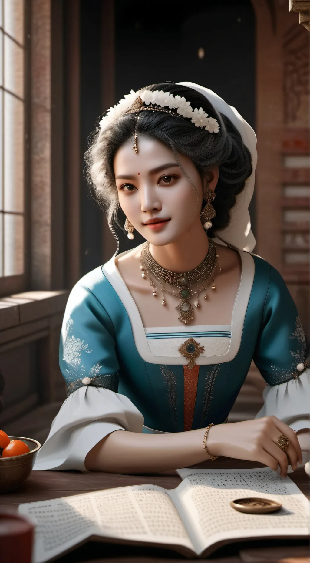 ai character: ta baby-sitter  background