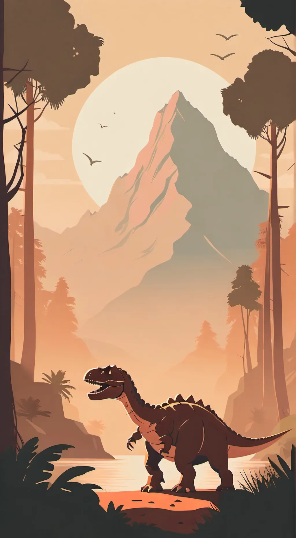 ai character: Prehistoric Times. background