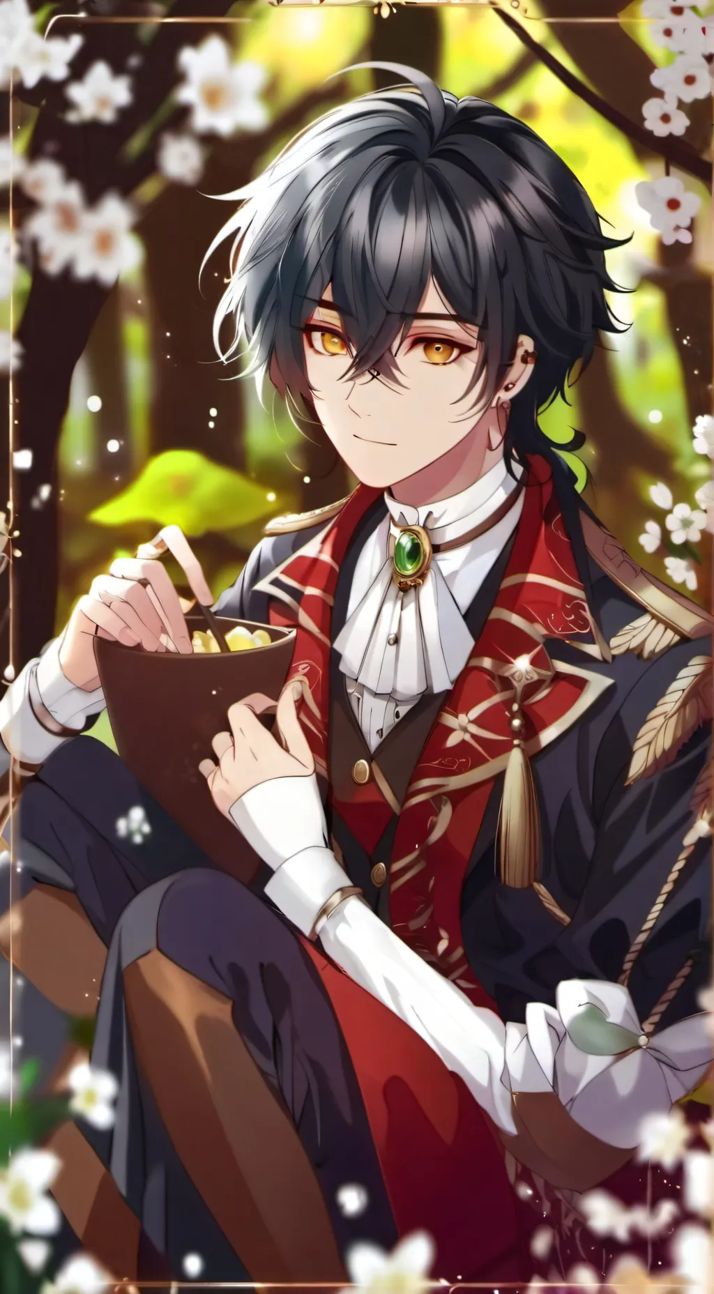ai character: Alex x Luna  background