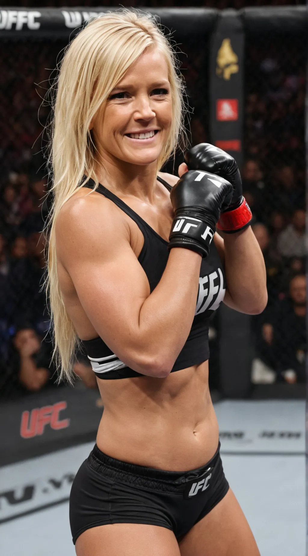 ai character: Holly Holm background