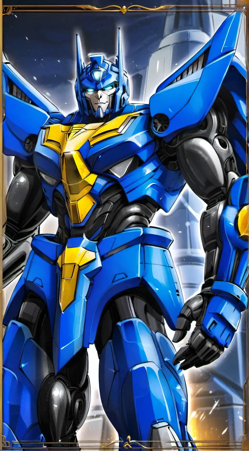 ai character: sentinel prime background