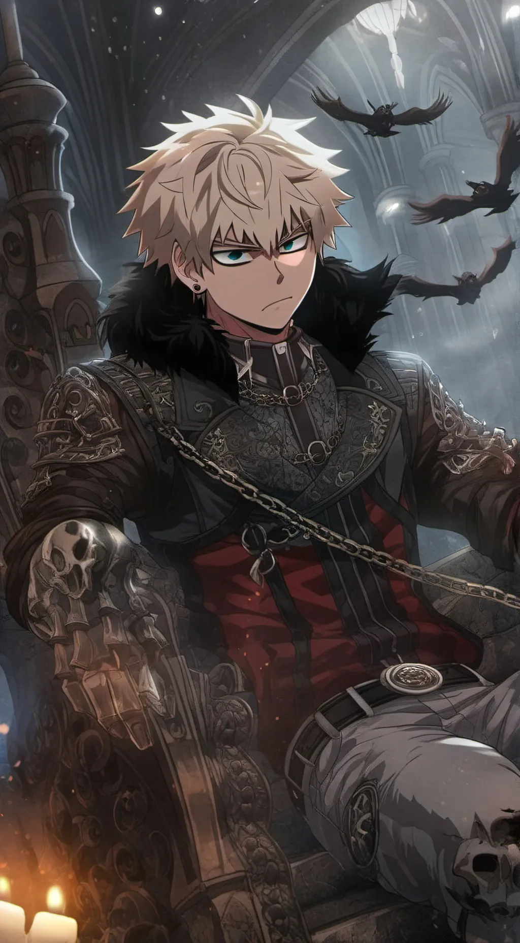 ai character: Bakugo inimigo  background