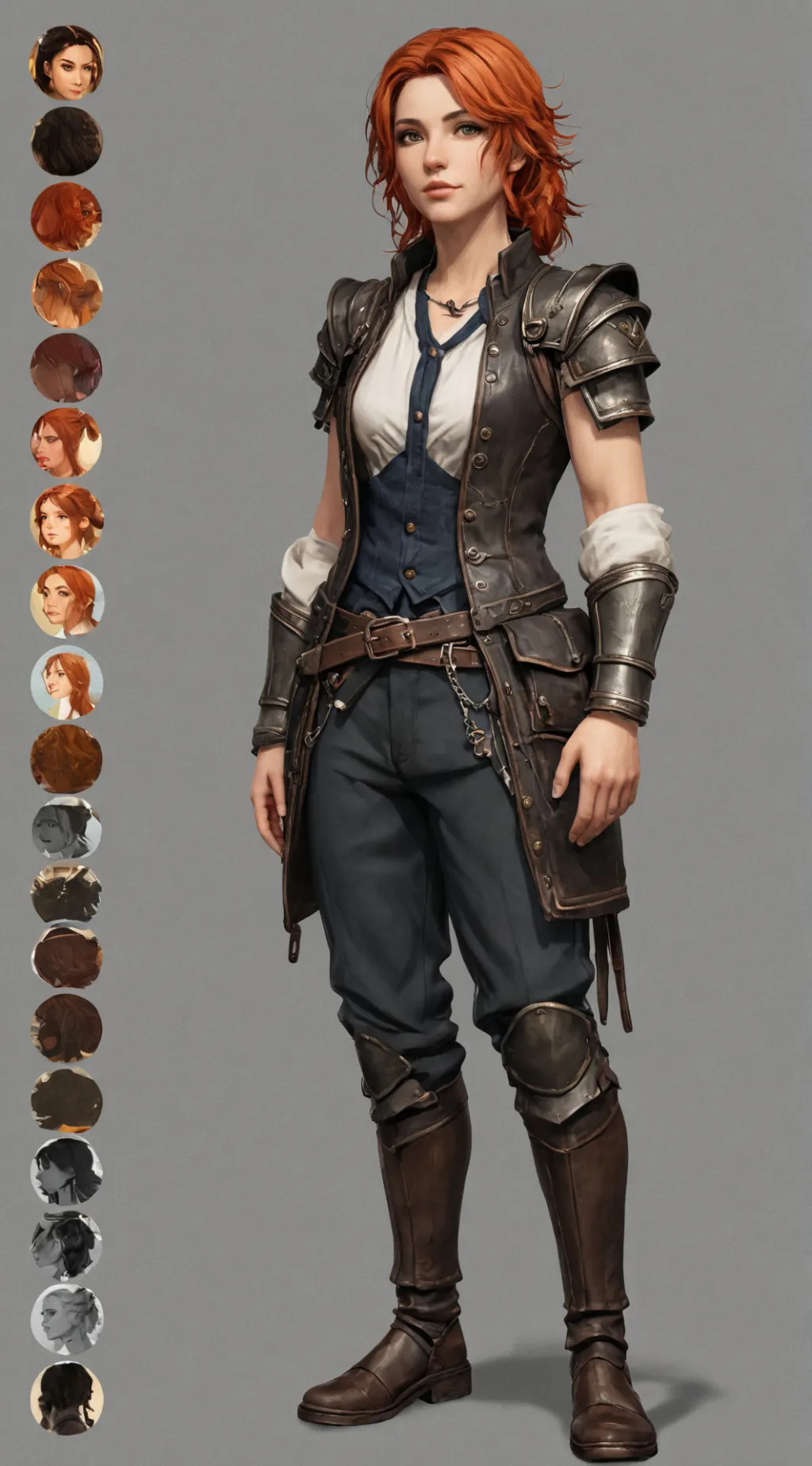 ai character: Character Maker background