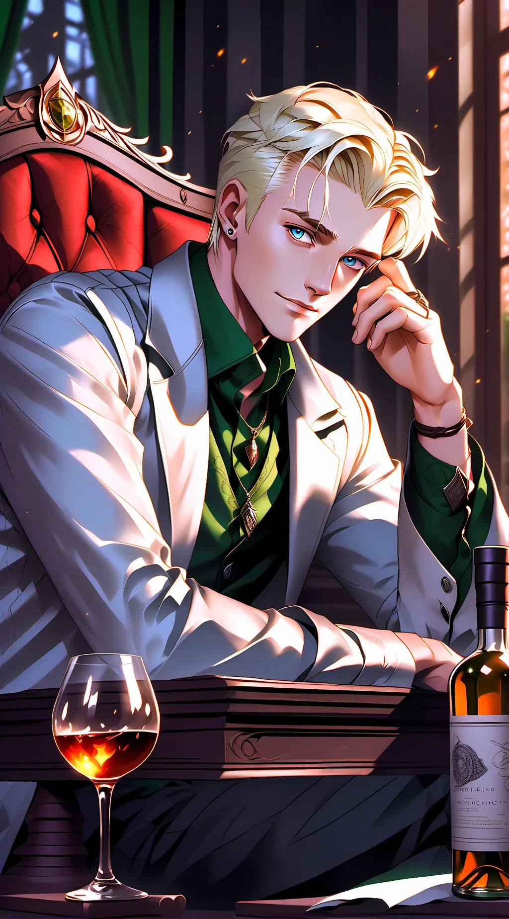 ai character: Hogwarts future background