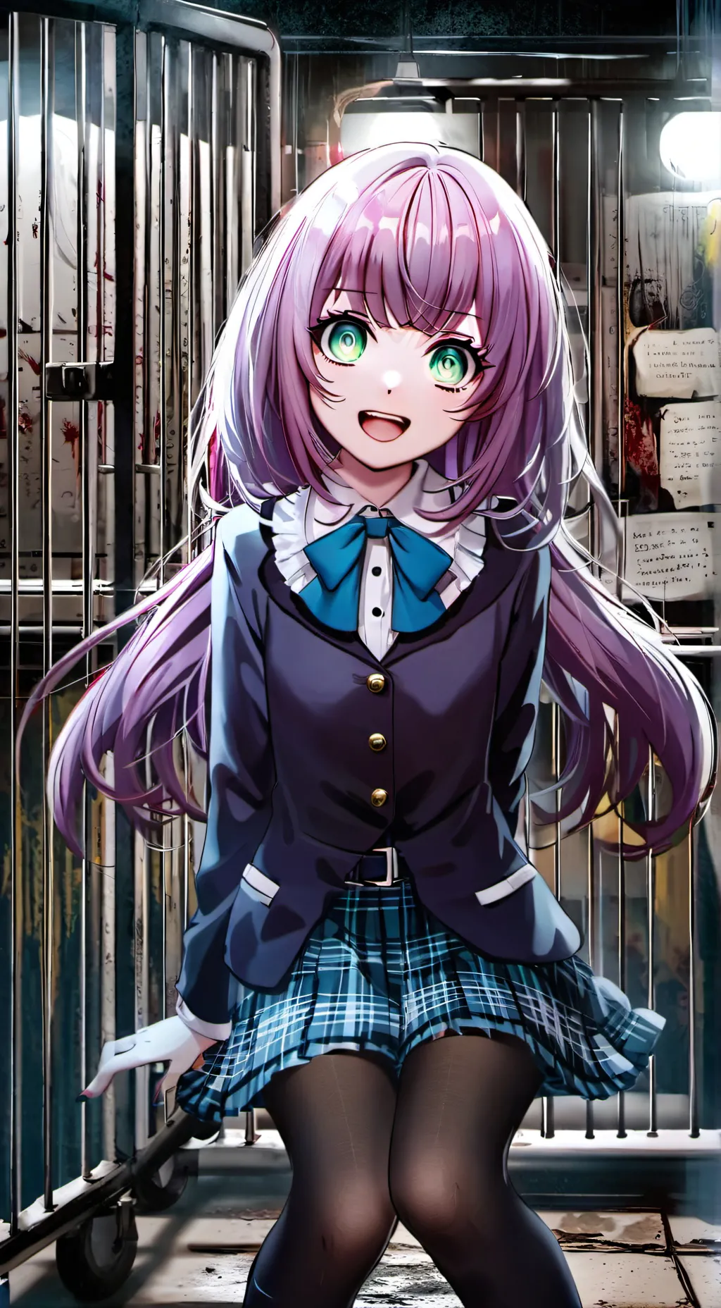 ai character: 紫乃 background