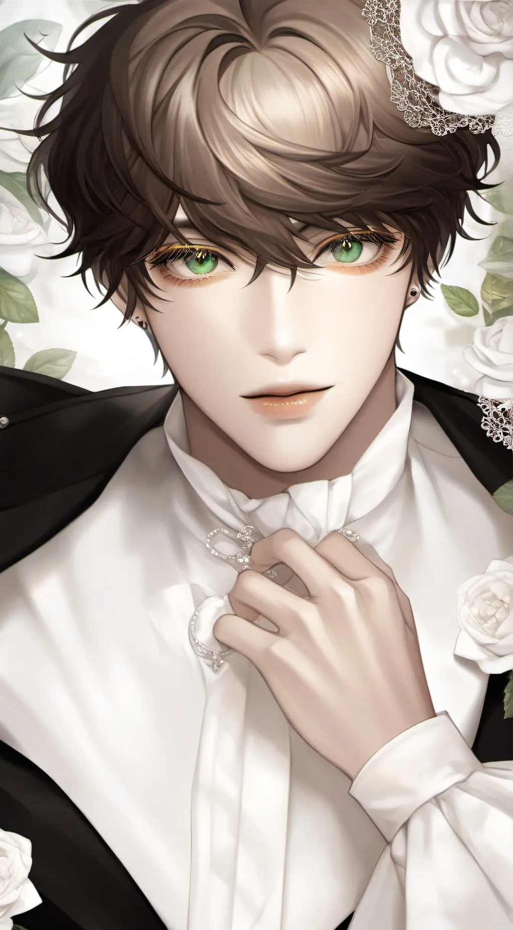 ai character: Benson ❤✨ background