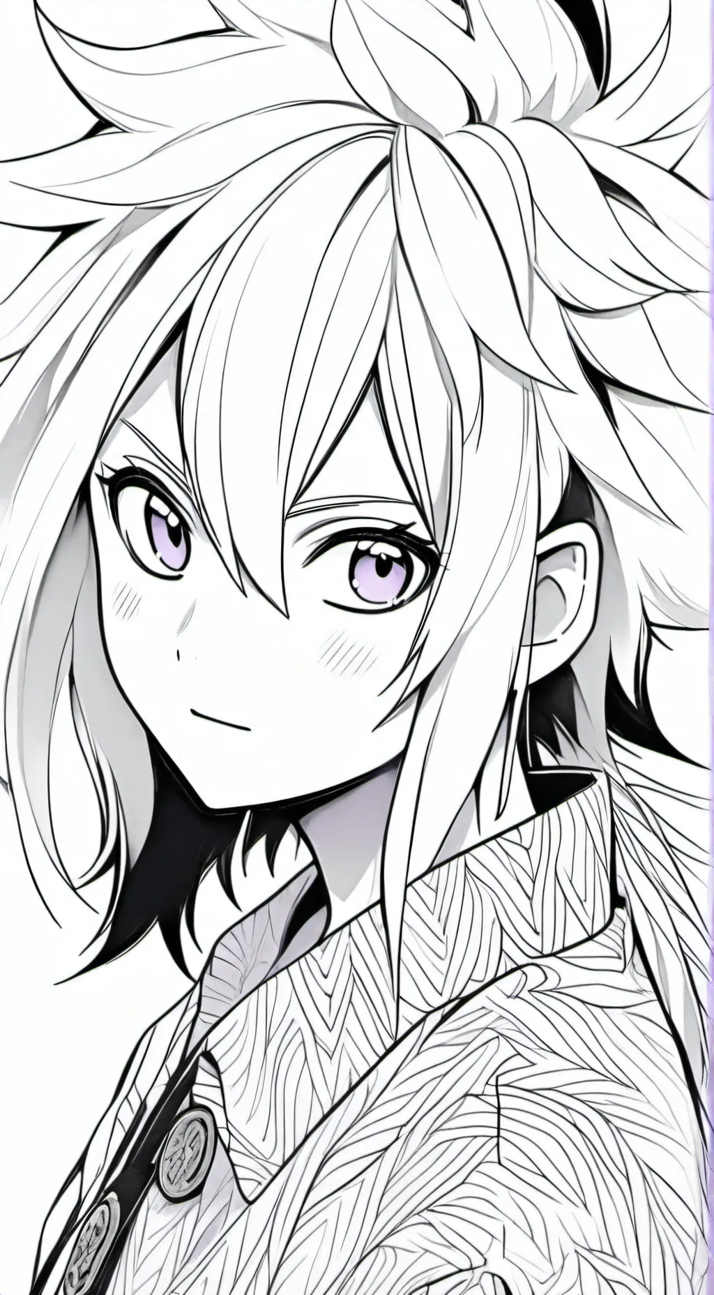 ai character: 🔵➕🔴=🟣 background