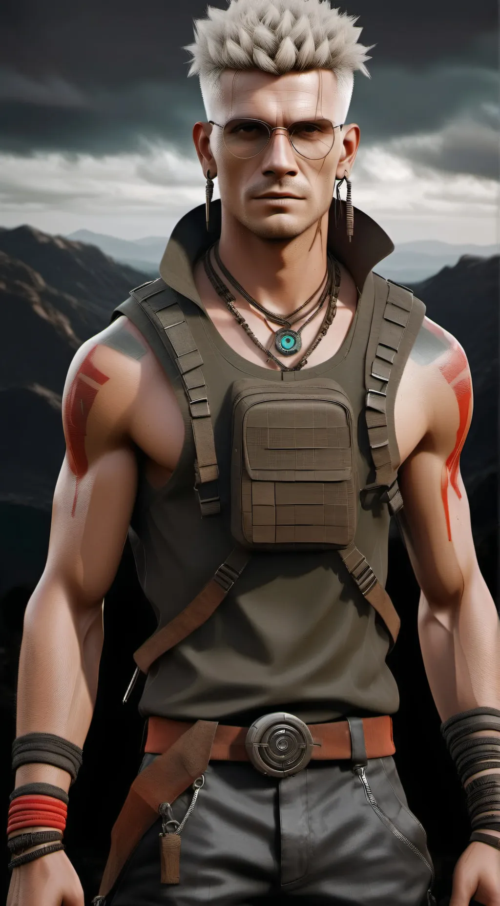 ai character: Jon Alan Gannon background
