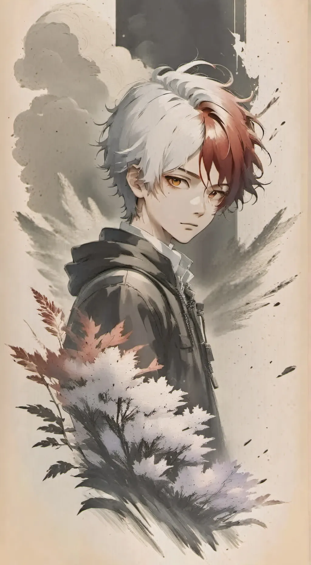 ai character: Todoroki married  background