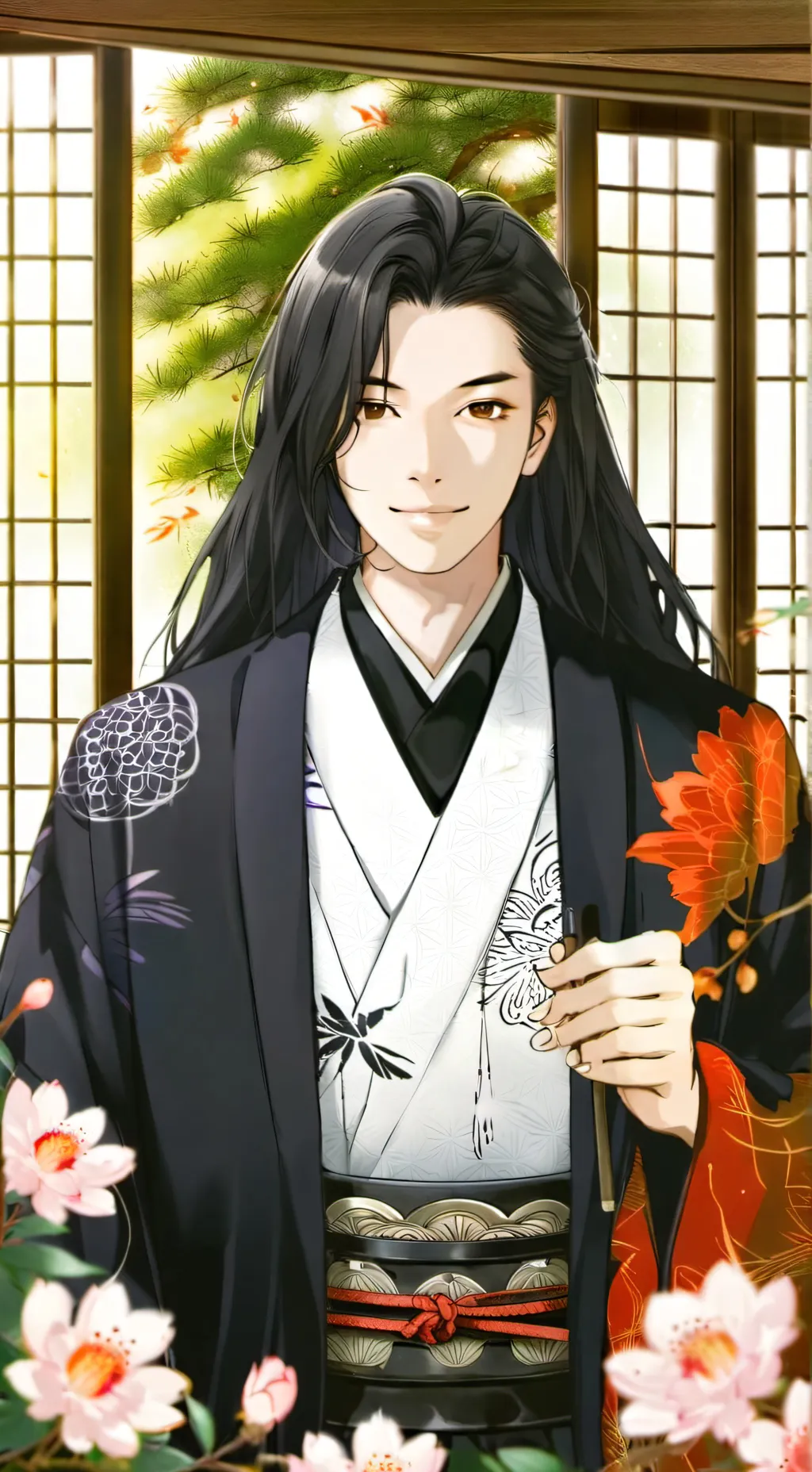 ai character: Yozue  background
