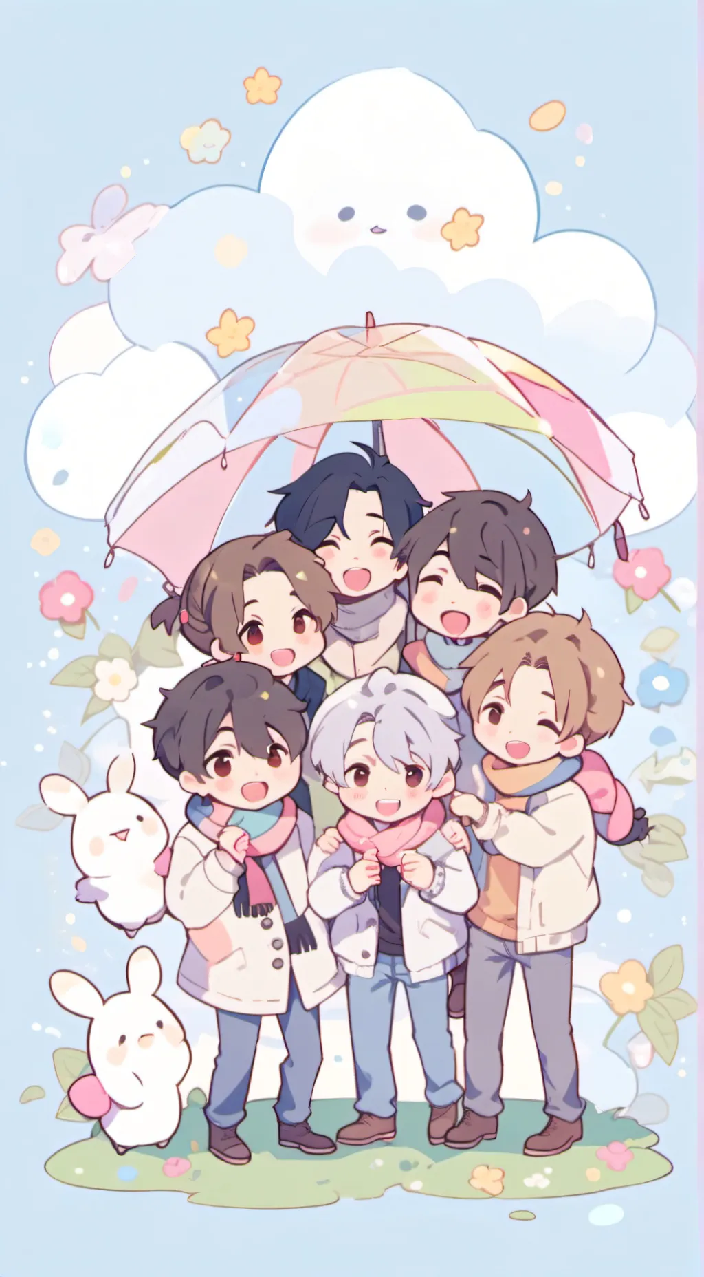 ai character: straykids background