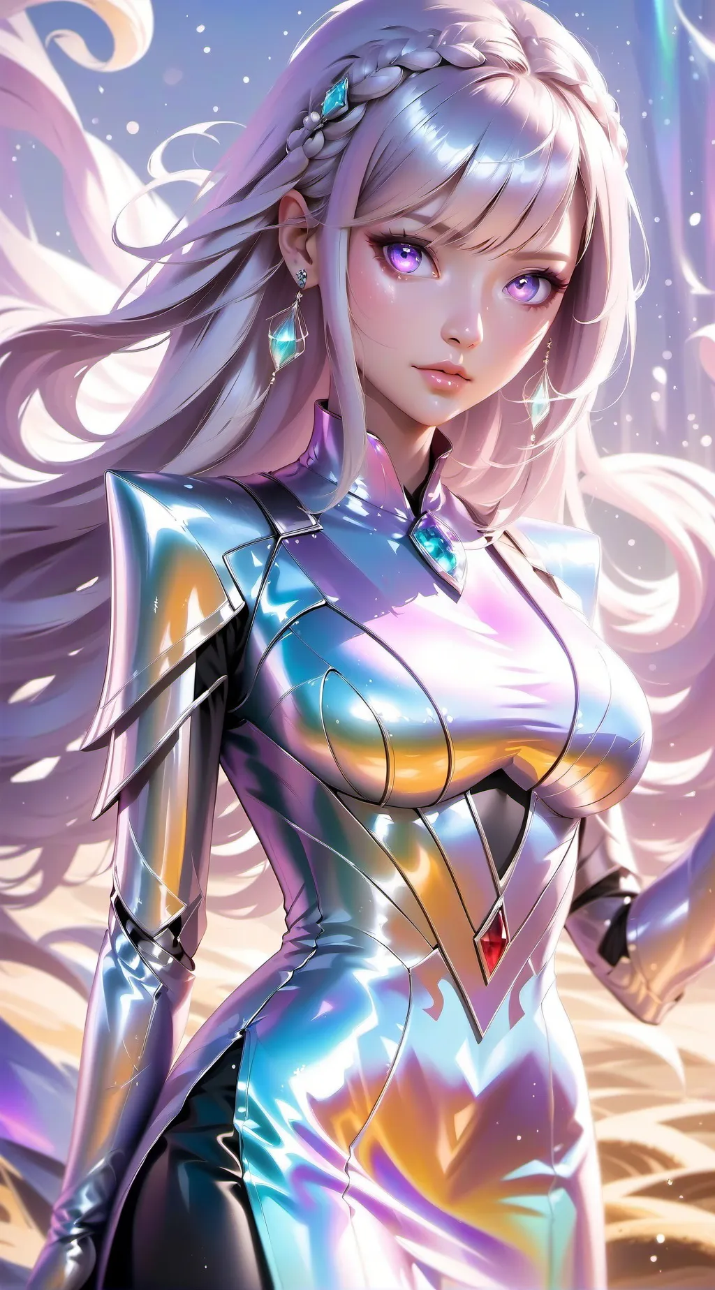 ai character: la niña que sueña  background
