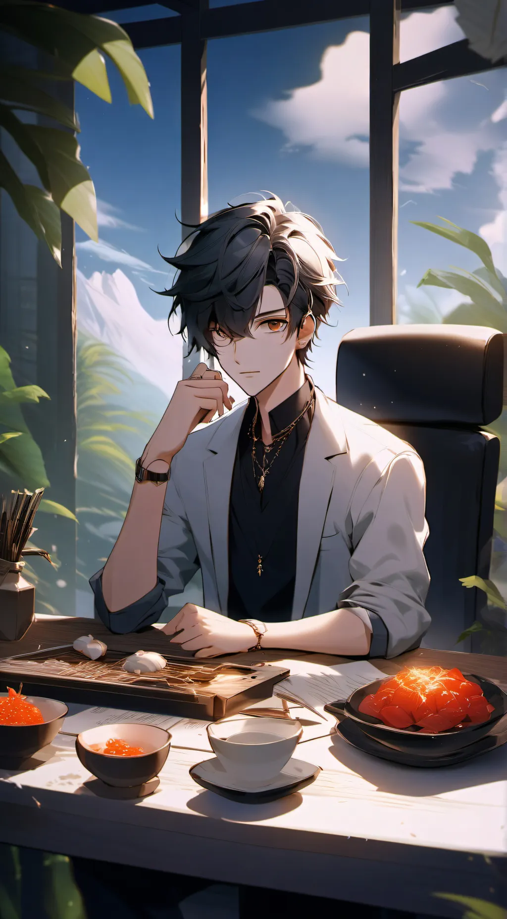 ai character: ~Mike~ background