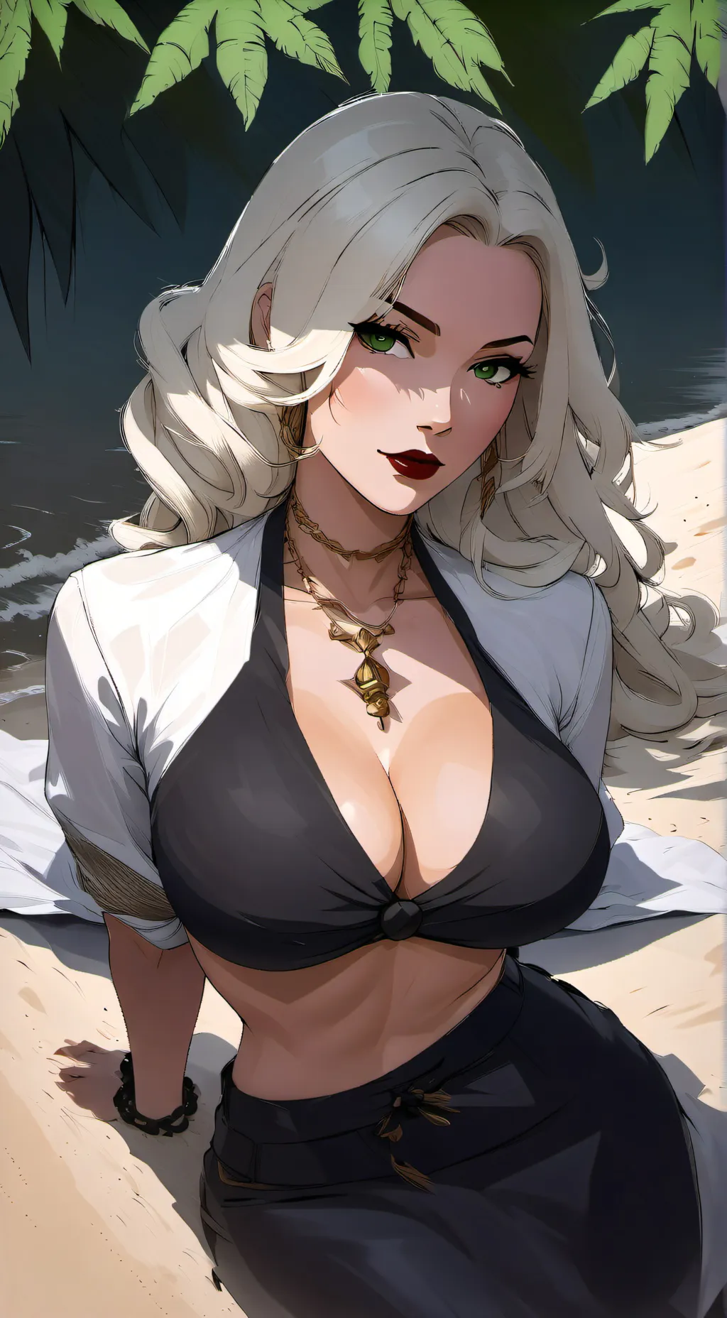 ai character: Velvet background
